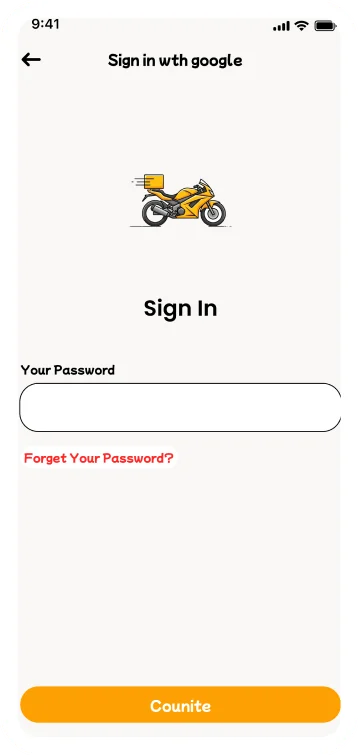 Sign in with Google password